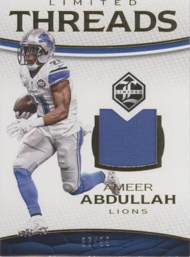 2016 Panini Limited Ameer Abdullah #34