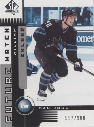 2021-22 SP Authentic - William Eklund #01FW-WE