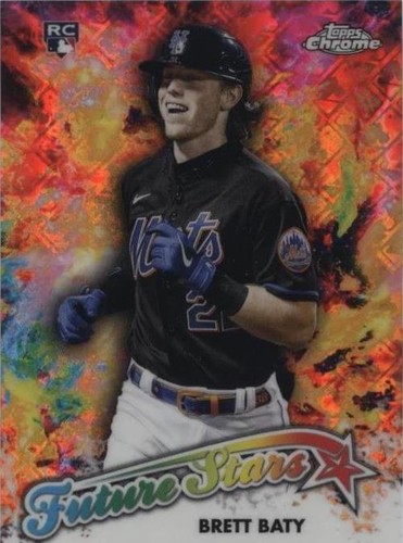 2023 Topps Chrome Logofractor Edition - Brett Baty #FS-13
