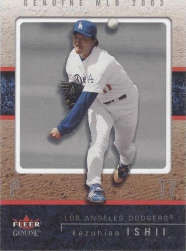 2003 Fleer Genuine - Kazuhisa Ishii #45