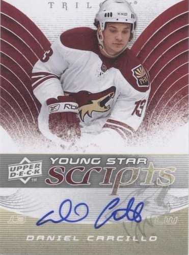 2008-09 Upper Deck Trilogy - Daniel Carcillo #YS-DC