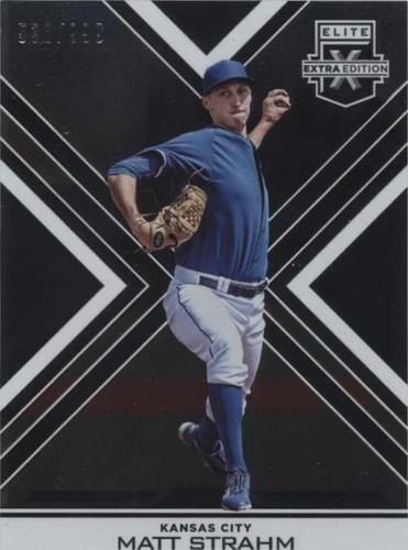 2016 Panini Elite Extra Edition - Matt Strahm #24
