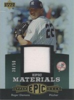 2006 Upper Deck Epic - Roger Clemens #EM-RC1