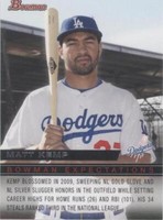 2010 Bowman - Jared Mitchell Matt Kemp #BE32