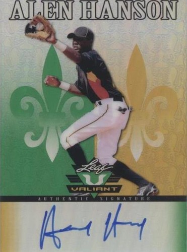 2012 Leaf Valiant - Alen Hanson #VA-AH2