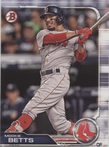Boston Red Sox Boy's Youth Mookie Betts #50 Varsity Stripe