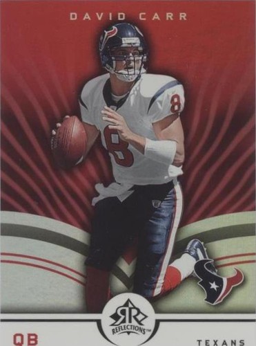 2005 Upper Deck Reflections David Carr #36