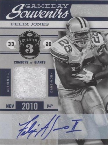 2011 Panini Timeless Treasures Felix Jones #1