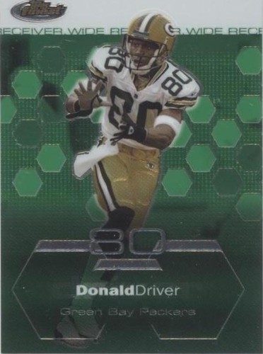 2003 Topps Finest Donald Driver #51