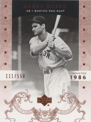 2005 Upper Deck Hall of Fame - Bobby Doerr #8