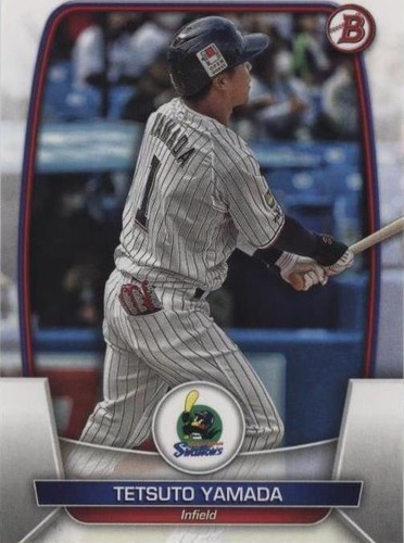 GAMAページです。 2017 Bowman Chrome Prospects Refractor /499 Tetsuto Yamada