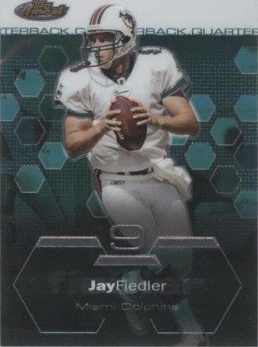 2003 Topps Finest Jay Fiedler #48