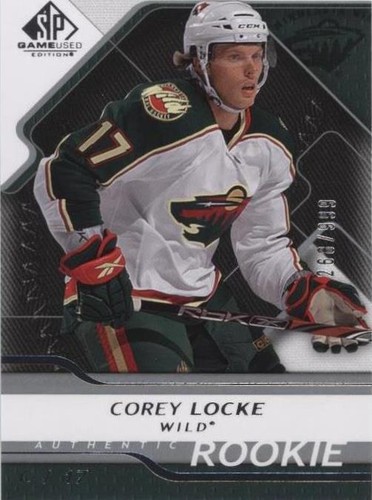 2008-09 SP Game Used Edition - Corey Locke #116