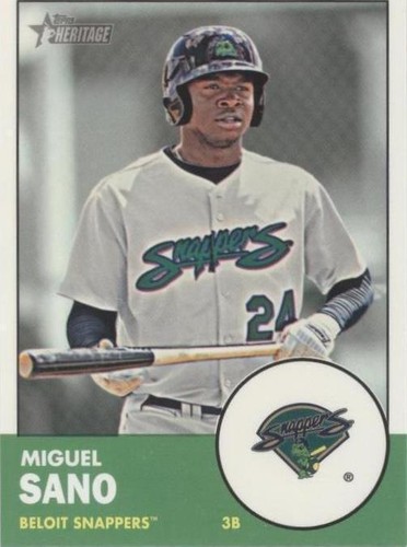 2012 Topps Heritage Minor League Edition - Miguel Sanó #6