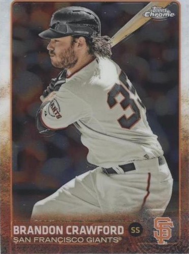 2015 Topps Chrome - Brandon Crawford #111