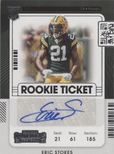 2021 Panini Contenders Eric Stokes #157