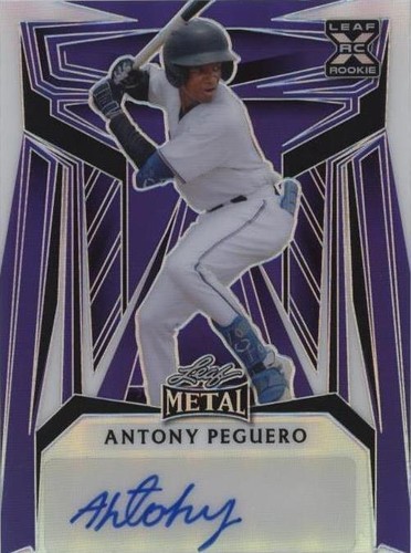 2023 Leaf Metal - Antony Peguero #BA-AP1