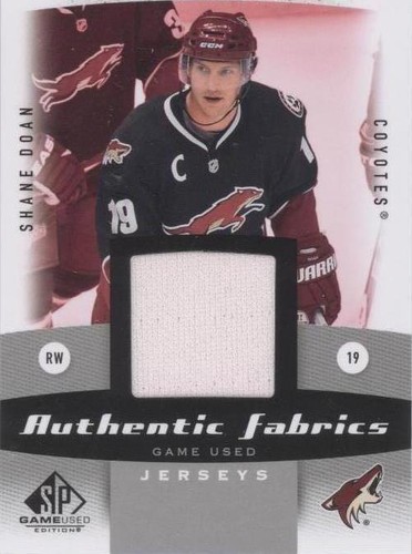 2010-11 SP Game Used Edition - Shane Doan #AF-SD