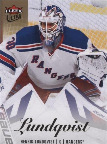 2013-14 Fleer Showcase - Henrik Lundqvist #15