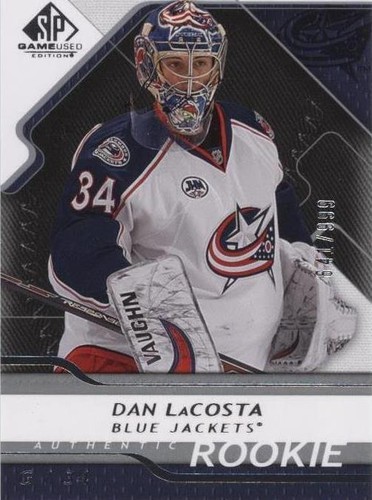 2008-09 SP Game Used Edition - Dan Lacosta #117