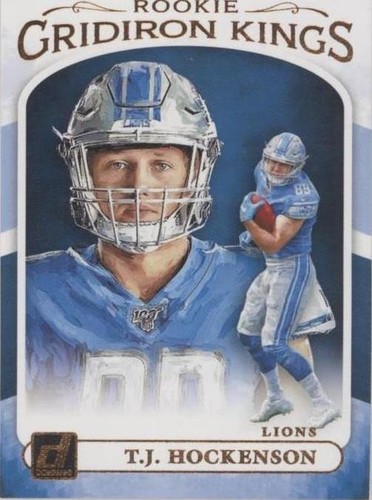 2019 Panini Donruss T.J. Hockenson #RGK-16