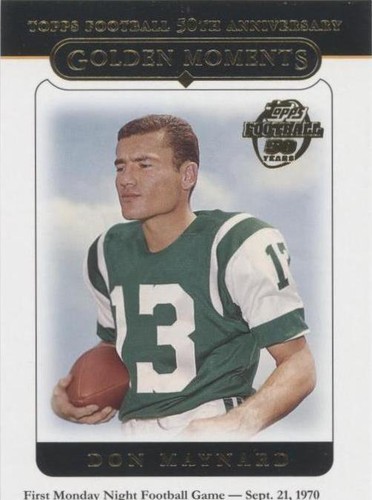 2005 Topps Don Maynard #328