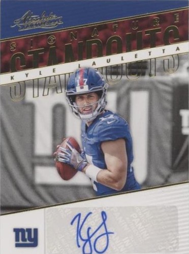 2018 Panini Absolute Kyle Lauletta #SS-KL
