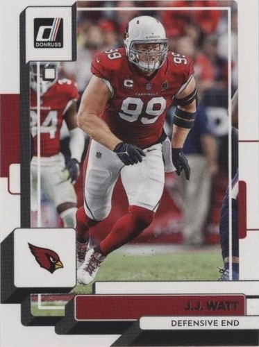 2022 Panini Donruss J.J. Watt #8