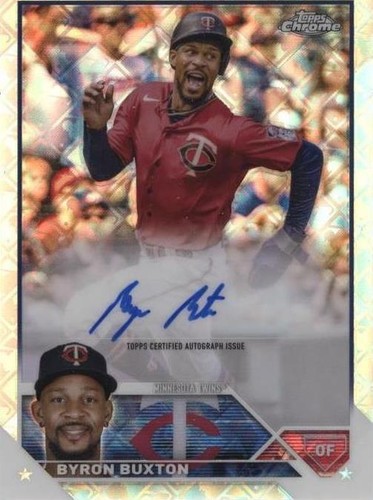 2023 Topps Chrome Logofractor Edition - Byron Buxton #RCA-BBX