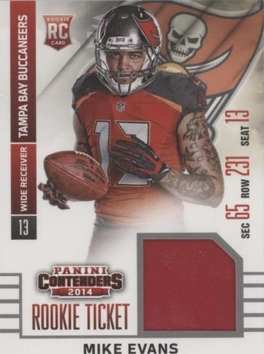 2014 Panini Contenders Mike Evans #RTS-36
