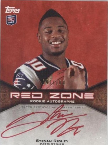 2011 Topps Stevan Ridley #RZRA-SR