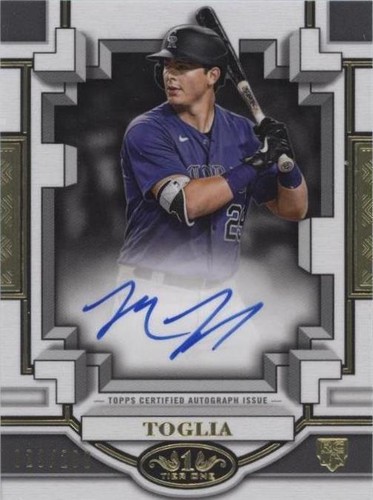 2023 Topps Tier One - Michael Toglia #BOA-MT