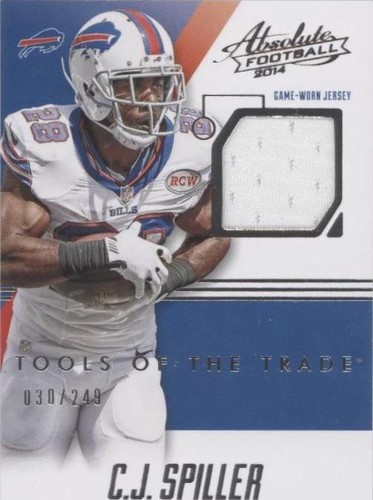 2014 Panini Absolute C.J. Spiller #TT-CJ