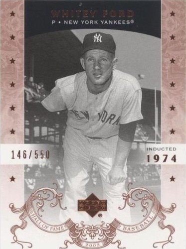 2005 Upper Deck Hall of Fame - Whitey Ford #73