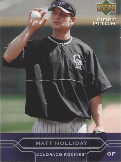 Primer lanzamiento de cubierta superior 2005 - Matt Holliday #67