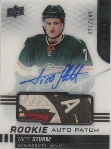 2019-20 Upper Deck Premier - Nico Sturm #AR-ST