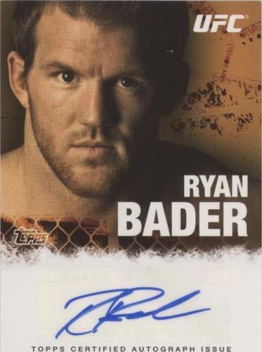 2010 Topps UFC Series 4 - Ryan Bader #FA-RB