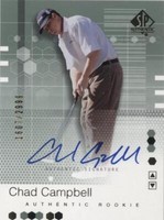 2002 SP Authentic - Chad Campbell #91