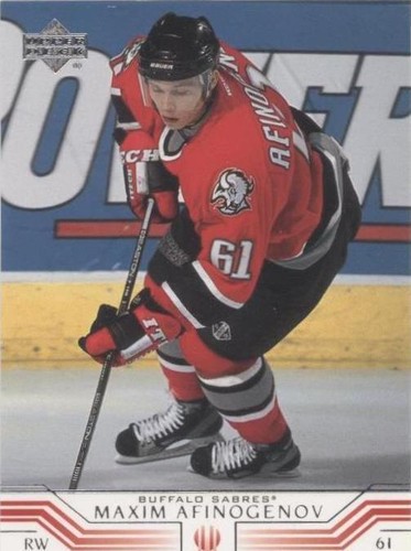 2001-02 Upper Deck - Maxim Afinogenov #22