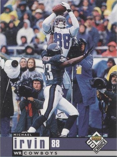 1998 Upper Deck UD Choice Michael Irvin #324