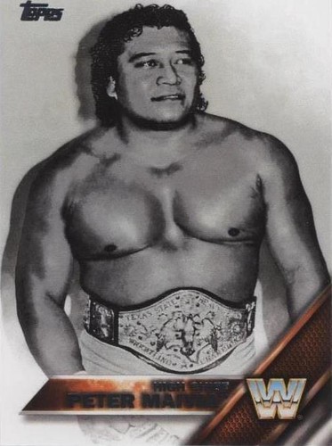 2016 Topps WWE Then Now Forever - High Chief Peter Maivia #171