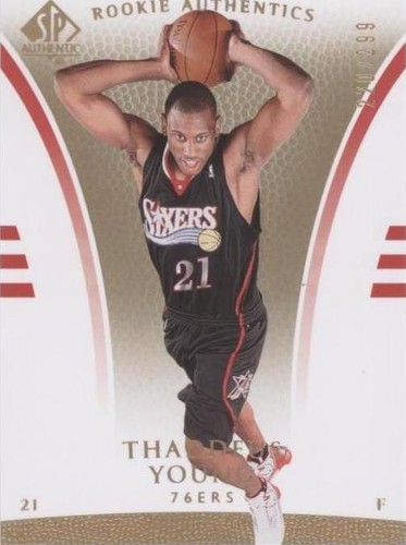 2007-08 SP Authentic - Thaddeus Young #104