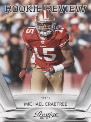 2010 Playoff Prestige Michael Crabtree #12