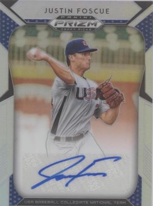 2019 Panini Prizm Draft Picks - Justin Foscue #107