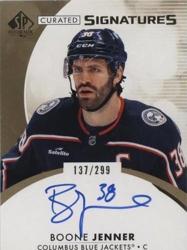 2023-24 Sp Authentic - Boone Jenner #SPC-BJ