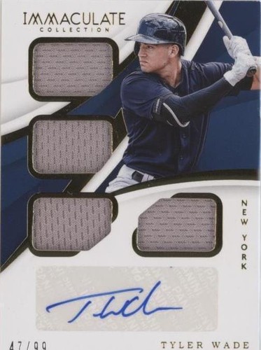 2018 Panini Immaculate Collection - Tyler Wade #QMA-TW