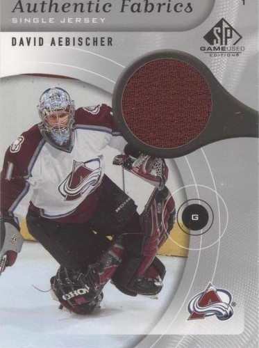 2005-06 SP Game Used Edition - David Aebischer #AF-AE