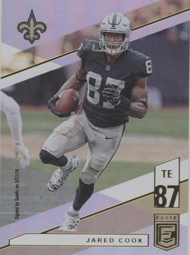 2019 Panini Donruss Elite Jared Cook #81