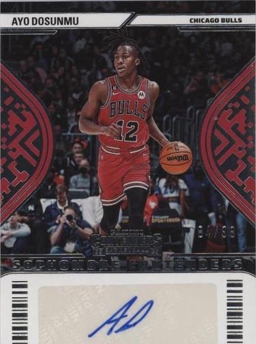 2022-23 Panini Contenders - Ayo Dosunmu #SC-ADM