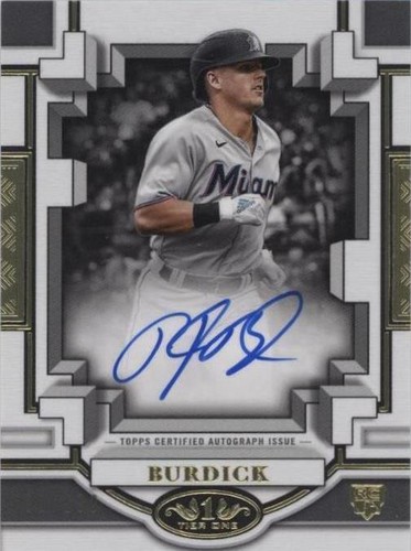 2023 Topps Tier One - Peyton Burdick #BOA-PB2